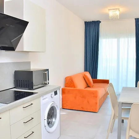 Colourful With Terrace Overlooking The Sea Bibione